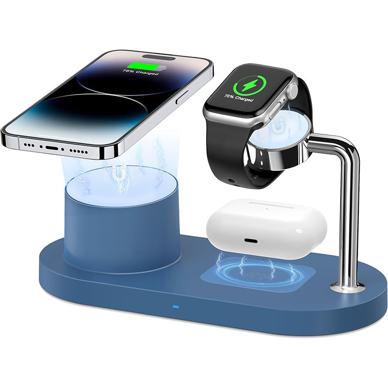 Station de recharge sans fil 3-en-1 MagSafe – iPhone, Apple Watch et AirPods (15W)